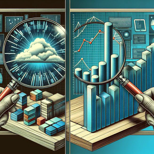 Comparing Wanted vs Accessed Services in Data Analysis